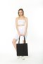 Unprinted Cloth Bag 38X42 Black with Handles - 5