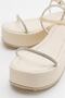 Ekos Ecru Beige Women's Sandals - 4