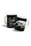 Black and White - Black Printed Mug with Eagle Design