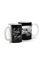 Black and White - Black Printed Mug with Eagle Design - 3