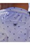 Men's White Marine Anchor Printed Standard Size Swimsuit Swim Shorts - 3