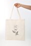 Cloth Bag Single Rose Printed