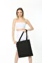 2 Black Cream Cloth Bags - 5