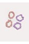 Women's Set of 4 Satin Wrist Elastic Clasps - 3