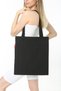 Unprinted Cloth Bag 38X42 Black with Handles