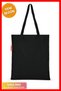 Unprinted Cloth Bag 38X42 Black with Handles - 8