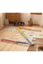 Wooden Colorful Balance Beam, Balance Board, Children's Activity Toy Wood Balance Beam - 2