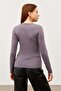 Women's Gray Crew Neck Body - 3