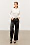 Women's White Crew Neck Body - 5