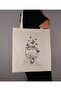 Cloth Bag Butterfly Face Woman - 7