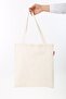 2 Black Cream Cloth Bags - 4