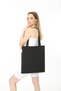 Unprinted Cloth Bag 38X42 Black with Handles - 2