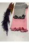 2-Piece Thick Baby Tights Made of Camisole Fabric with Frilled Legs Children's Tights Single Bottom - 2