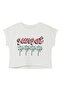 100% Cotton Printed Short Sleeve Crew Neck Girl's T-Shirt