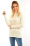 Women's Full Fisherman Classic Cut Bone Knitwear 4125 - 2