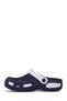 Women's Navy Blue White Slippers E087Z000 - 3