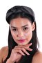 Hahai Women's Wide Band Knotted Satin Crown