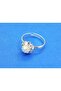 M. Sadik Pearl Bead Daisy Children's Ring