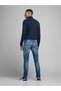 Men's Navy Blue Jjeemil Knıt Roll Neck Noos - 2
