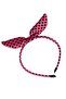 Hahai Women's Thin Band Polka Dot Bow Crown - 4