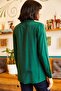 Women's Emerald Green Woven Viscose Regular Fit Shirt GML-19000697 - 2