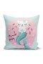 My Sweet Friends Cat with Mermaid Special Design Pillow Case