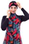 Women's Black Hijab Swimsuit - 3