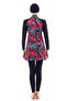 Women's Black Hijab Swimsuit - 4