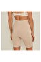Women's Nude Long Corset Shorts - 2
