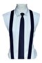 Navy Blue Color Trouser Suspenders and Tie-Handkerchief Set - 3