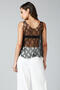 Women's Black Lace Detailed Blouse BD2268 - 3