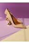 Empire Nude Matte 8 cm Women's Stiletto, High Heels