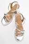Heas Silver Women's Heeled Shoes - 3