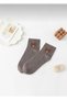 3 Pairs of Women's Cute Bear Patterned Washable Booties Socks - 3
