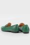 Women's Green Genuine Natural Leather Ballerinas Size 35-41-42 - 4