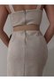 Straw Elastic Women's Belt with Embroidered Ring Buckle, Jacket Belt, Shirt Belt, Dress Belt - 7