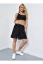 Gray Black Women's Men's Regular Fit Pocket Elastic Shorts - 3