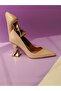 Empire Nude Matte 8 cm Women's Stiletto, High Heels - 2