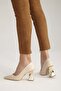 Empire Nude Matte 8 cm Women's Stiletto, High Heels - 7