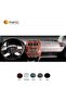 Meric® Volkswagen Polo Front Torpedo Covering Glossy Black 15 Pieces 2005-2009 - 3