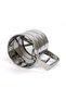 Stainless Steel Sleeve Flour Sieve 250gr Capacity - 3
