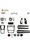 Meriç ®   Front Glove Box Trim Mahogany 16 Pieces for Mercedes C Series 2000-2006 - 2
