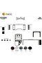 Meriç ®   Mitsubishi Fuso Center Front Torpedo Coating Mahogany 36 Pieces 2005-› - 5