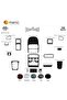 Meriç ®   Opel Astra g Front Glove Box Trim Mahogany 16 Pieces 1998-2003 - 3