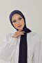 Purple Luxury Combed Cotton Shawl - Women's Hijab Jersey Hijab Lycra Shawl - 3