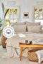 4 Element Light Gray 100% Cotton Double Duvet Cover Set Air