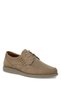 102384 Sand Genuine Leather Orthopedic (5 Point) Men's Shoes - 2