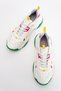 Lecce White Green Multi Women's Sports Shoes - 4