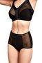 High Waist Black Panties