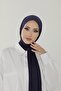 Purple Luxury Combed Cotton Shawl - Women's Hijab Jersey Hijab Lycra Shawl - 5